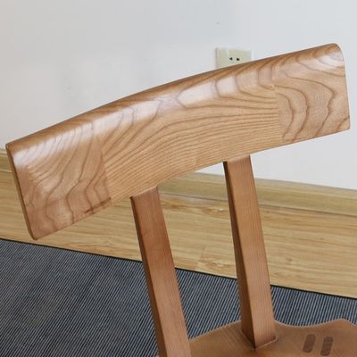 Modern Black Walnut color Wood Nordic Luxurious Europe Dining Chair within Weight limit 150kg Mail packing Y