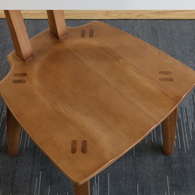 Modern Black Walnut color Wood Nordic Luxurious Europe Dining Chair within Weight limit 150kg Mail packing Y