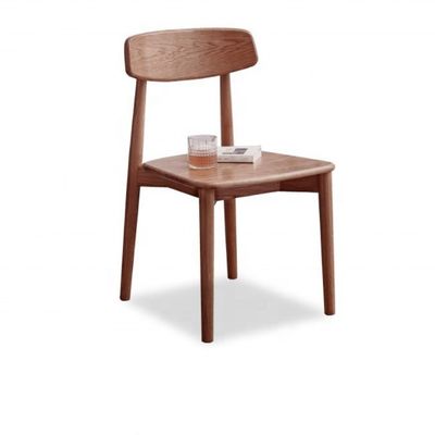 Custom Solid Wood Cafe Restaurant Dining Chair for Durable N.W. 3.45kg in Bulk