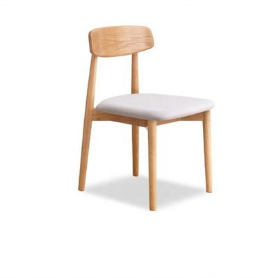 Custom Solid Wood Cafe Restaurant Dining Chair for Durable N.W. 3.45kg in Bulk
