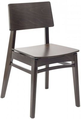 Home Furniture Nordic Style Solid Wood Dining Chair for Small Apartments Durable Design