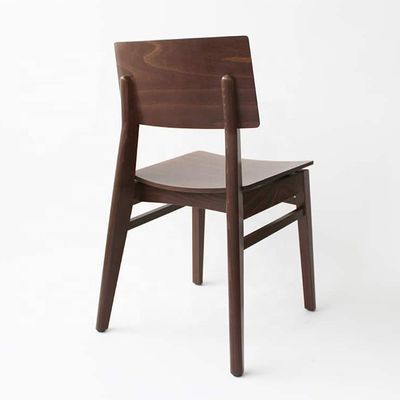 Home Furniture Nordic Style Solid Wood Dining Chair for Small Apartments Durable Design