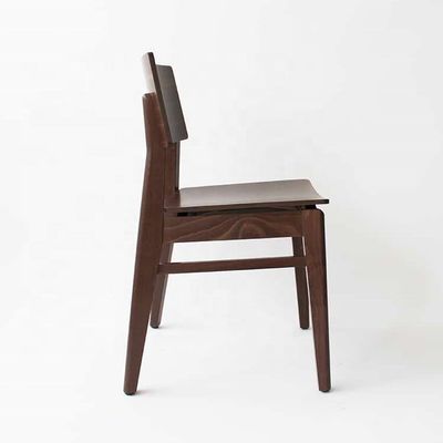 Home Furniture Nordic Style Solid Wood Dining Chair for Small Apartments Durable Design