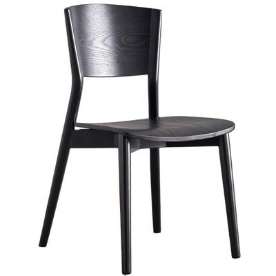 Solid Wood Dining Chair for Modern Coffee Shop and Restaurant Furniture