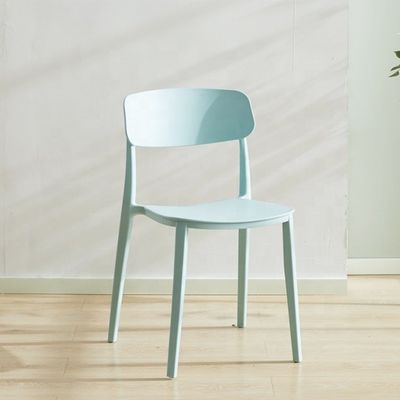 Stackable Red Plastic Chair for Modern Nordic Design in Hotel Restaurant Banquet or Home Dining Area