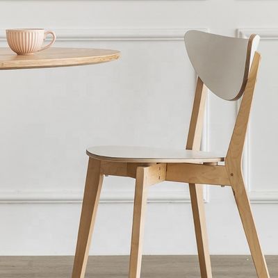 400kg Weight Limit Wood Dining Chair for Solid Wood Modern Restaurant Furniture