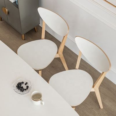 400kg Weight Limit Wood Dining Chair for Solid Wood Modern Restaurant Furniture