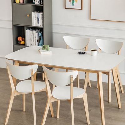 400kg Weight Limit Wood Dining Chair for Solid Wood Modern Restaurant Furniture