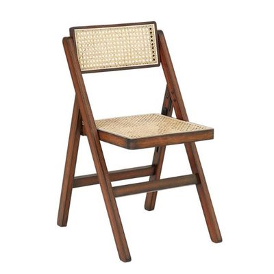 Customized Tianjin Lulu Outdoor Folding Rattan Garden Chairs for Comfortable Seating