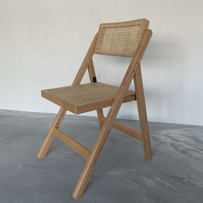 Customized Tianjin Lulu Outdoor Folding Rattan Garden Chairs for Comfortable Seating