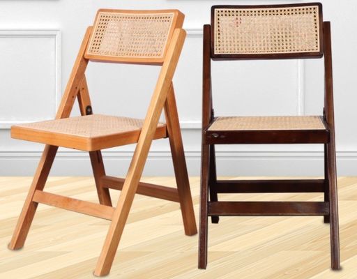 Customized Tianjin Lulu Outdoor Folding Rattan Garden Chairs for Comfortable Seating
