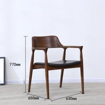 Specific Dining Chair Mail Packing Y Creative Dining Arm Wood Chair for Modern Style Dining Restaurant and Coffee Shop