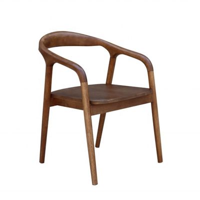 Antique Luxury Solid Wood Dining Chair Wooden Frame Chair for Dining Room Restaurant Cafe Hotel