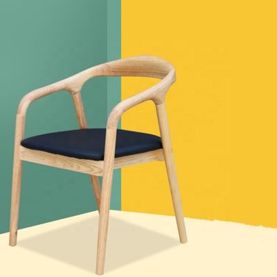 Antique Luxury Solid Wood Dining Chair Wooden Frame Chair for Dining Room Restaurant Cafe Hotel