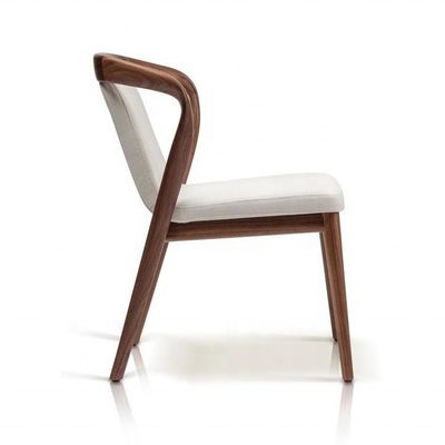 Apartment Nordic Solid Wood Dining Chair Modern Simple Negotiation Chair Leisure Armchair Style Leisure Chair