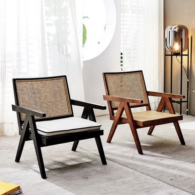 Comfortable Nordic Recliner Adjustable Height Leisure Chair for Living Room and Bedroom