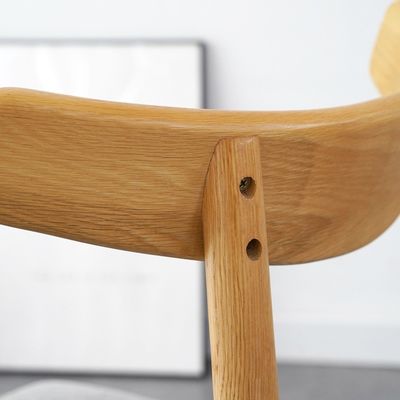 Without Armrest Solid Beech Wood Chair Dining Chair for Luxury Dining Room Furniture