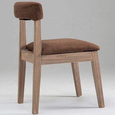 Good Luxury Customized Dining Chair with Exquisite Workmanship and Leather Wood Seat Back Material