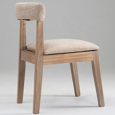 Good Luxury Customized Dining Chair with Exquisite Workmanship and Leather Wood Seat Back Material