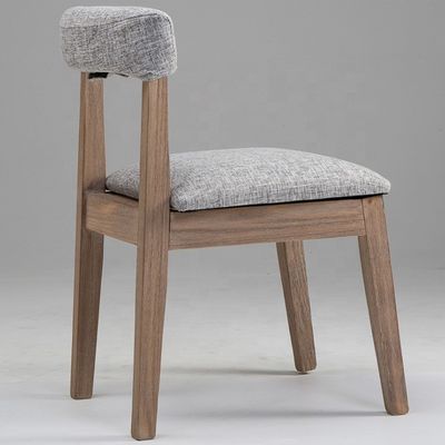 Good Luxury Customized Dining Chair with Exquisite Workmanship and Leather Wood Seat Back Material
