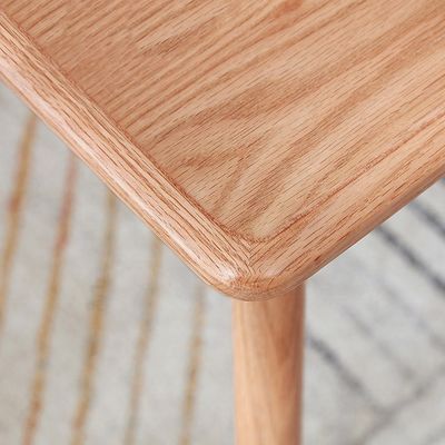Customized Solid Wood Fabric Chair Table and Chairs Combination for Practical and Economical Indoor Furnishing Solutions
