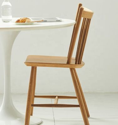 Modern Durable Oak Wood Solid Wood Dining Chair for Hotel and Restaurant Furnishing Solutions
