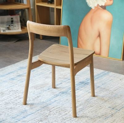 Solid Wood W45*D48*H80CM Dining Chair for Home Furniture in Restaurant and Hotel