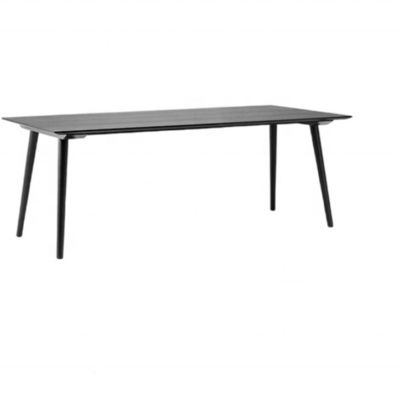 Home Furniture Solid Wood Rectangle Dinning Table for Modern Restaurants