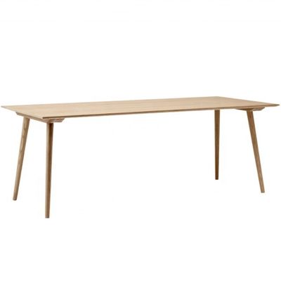 Home Furniture Solid Wood Rectangle Dinning Table for Modern Restaurants