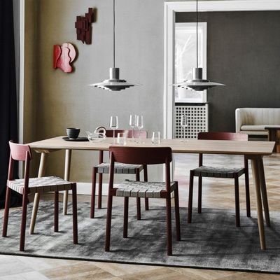 Home Furniture Solid Wood Rectangle Dinning Table for Modern Restaurants