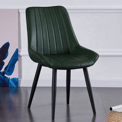 Modern Design Style Metal Leg Leisure Chair for Home Office and Coffee Shop Dining Room