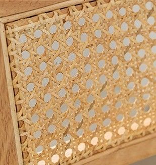 Modern Style Foldable Wood Chair for Durable Rattan Dining at Wedding Events
