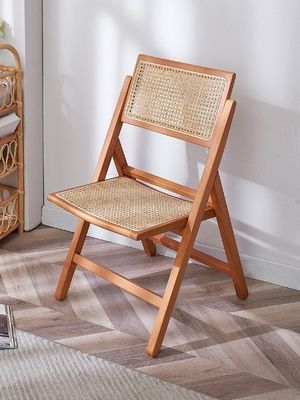 Mail Packing Durable Folding Rattan Chairs for Wedding Events and Dining Room Furniture