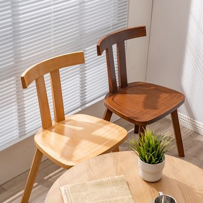 Restaurant Furniture Durable Wooden Chair with Modern Beech Wood Design