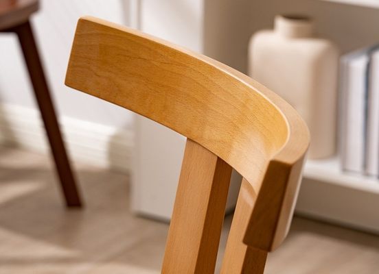 Restaurant Furniture Durable Wooden Chair with Modern Beech Wood Design