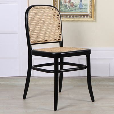 Mail Packing Foldable Rattan Dining Chair for Events and Weddings