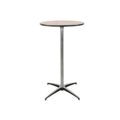 Customized Color Wooden Square Round Table Top With Metal Frame for Restaurant Cocktails in Modern Simple Nordic Design