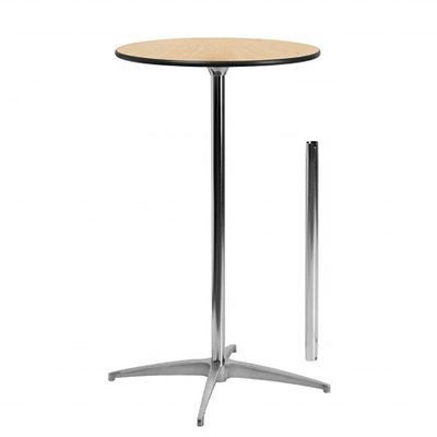 Customized Color Wooden Square Round Table Top With Metal Frame for Restaurant Cocktails in Modern Simple Nordic Design