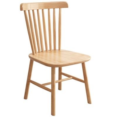 Modern Solid Wood Dining Chair for Restaurant Windsor Design and Durability