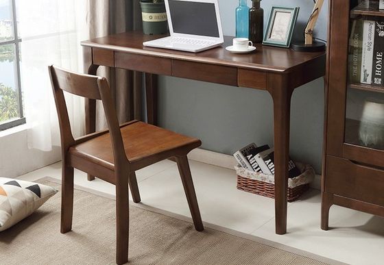 NO Folded Solid Wood Frame Dining Chair for Hotel and Restaurant Vintage Nordic Style Natural Finish