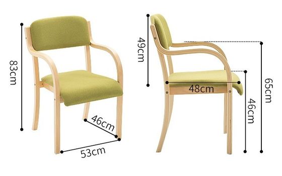 Natural Solid Wood Dining Stackable Chair for Events Wood Chair Finish Lacquered
