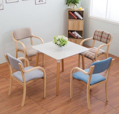 Natural Solid Wood Dining Stackable Chair for Events Wood Chair Finish Lacquered