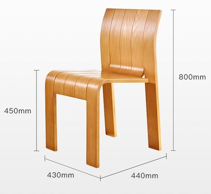 Solid Wood Dining Stackable Chair For Events Suitable For Various Events