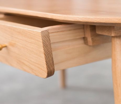 Modern Wooden Living Room Furniture W120*D60*H45CM Solid Wood Coffee Table with Mail Packing