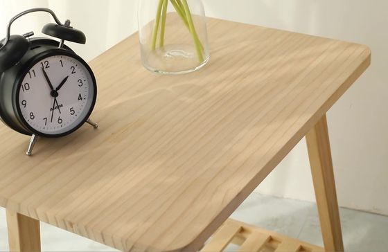 Customized Designs Vintage Solid Wood Square End Coffee Table W50*D35*H42CM for Living Room