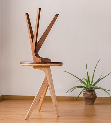 Vintage Round End Table Customized Designs for Coffee Side Table in Solid Wood Living Room Furniture