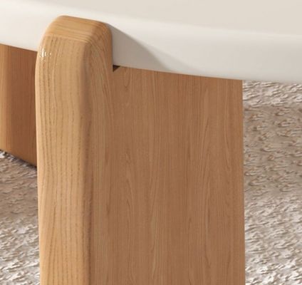 OEM Service Accepted Customize Modern Solid Wood Table Round Sets End Coffee Table Living Room Furniture Wooden Side Table