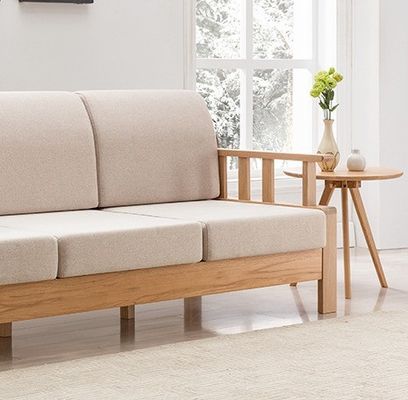 Modern Design Round Solid Wood Coffee Table for Living Room W32/40/50*D32/40/50*H30/40/51CM