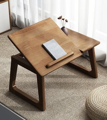 Customize Wooden Side Table for Learning and Living Room Furniture without Folded in Natural Color