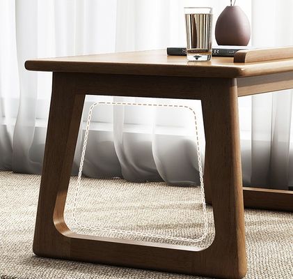 Customize Wooden Side Table for Learning and Living Room Furniture without Folded in Natural Color
